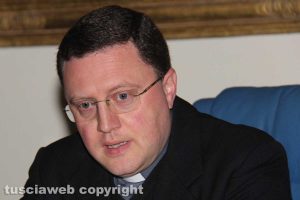 Viterbo - Don Luigi Fabbri, vicario generale della diocesi di Viterbo