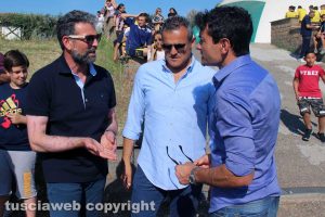 Sport - Calcio - Fimiani con Farris e Conticchio