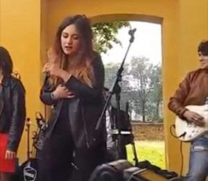 Parma - La cantante viterbese Marta Bruzzichelli