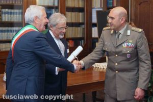 Viterbo - La consegna delle onorificenze Omri