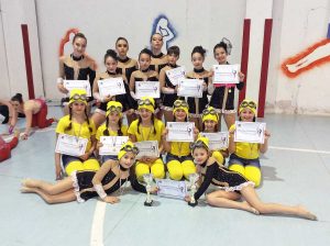 Sport - Ginnastica ritmica - Alcune atlete dell'Asd Gymmwell di Valentano