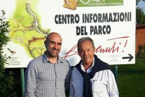 Montalto di Castro - Francesco Corniglia in visita al parco di Vulci