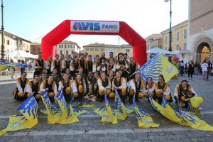 Sbandieratrici e musici della città di Viterbo a Fano