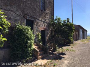 La postazione telefonica della Vaccareccia