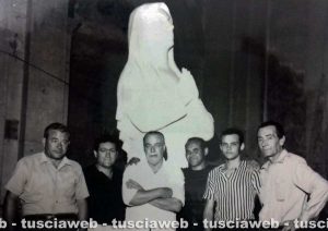 Luglio 1967 - Volo d'Angeli - Da sinistra il consigliere Corbucci, Ugo Cornacchia, Fabio Malfatti, Giuseppe Zucchi, Luigi Zucchi e Pio Tosoni