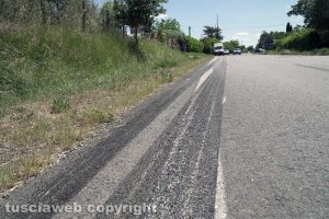 Viterbo - L'incidente sulla Teverina 