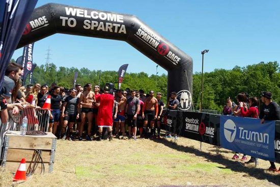 Sport - Gli atleti della Flyron di Viterbo alla Spartan race