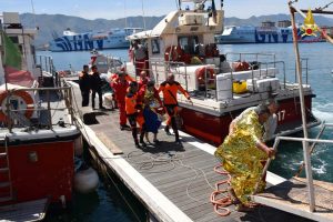 Palermo - Vigili del fuoco - Soccorso in mare