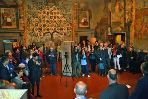 Tarquinia - La sala degli affreschi 