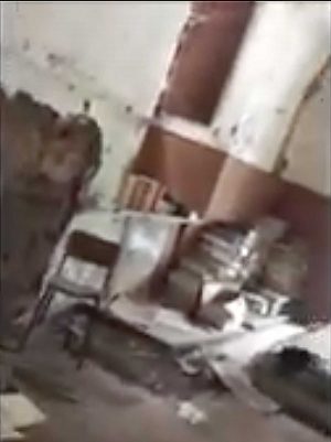 Civita Castellana - Degrado all'ex scuola media annessa