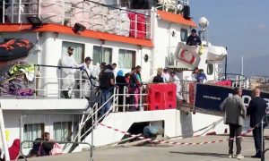 Sbarco di migranti (foto repertorio)