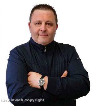 Capranica - Il candidato sindaco Francesco Virgili