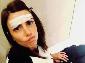 Il selfie di Martina Maccari