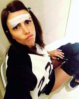 Il selfie di Martina Maccari