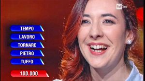 Chiara Vitali campionessa all'Eredità