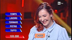 Chiara Vitali campionessa all'Eredità