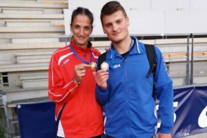 Sport - Atletica leggera - Eleonora Schertel e Simone Piazzolla