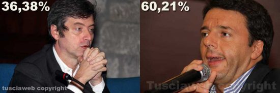Andrea Orlando e Matteo Renzi