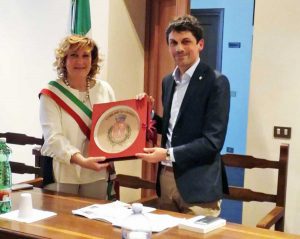 Canino - La visita del sindaco di Perugia Andrea Romizi
