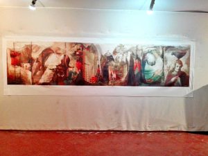 Viterbo - Sala Anselmi - La mostra "Confini"