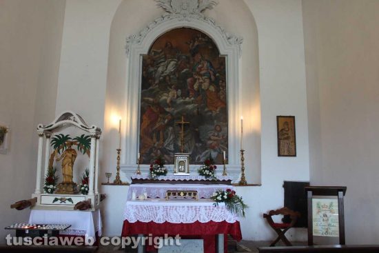 Canepina - La processione della minimacchina di Santa Corona