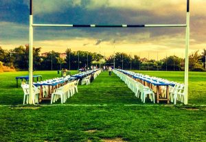 Sport - Rugby - La cena di solidarietà al campo Sandro Quatrini