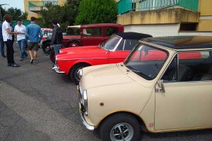 Viterbo - Le auto storiche in esposizione