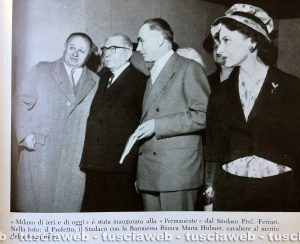 1957 - La baronessa Hubner nella rivista Valigia diplomatica