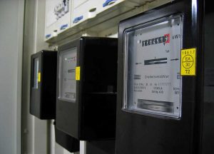 Un contatore d'energia elettrica