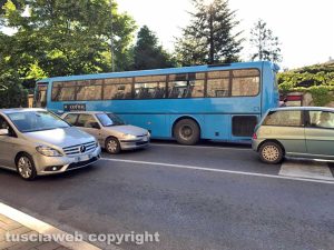 Il bus in panne