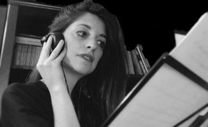L'attrice e doppiatrice Giulia Oliva