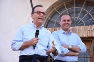 Montalto di Castro - Stefano Parisi e Sergio Caci