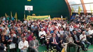 Caprarola - Assemblea Coldiretti - La platea