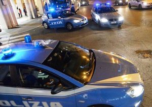 L'intervento della polizia