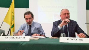 Caprarola - Assemblea Coldiretti - Antonio Rosati e Aldo Mattia