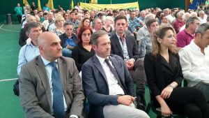 Caprarola - Assemblea Coldiretti - Eugenio Stelliferi e Mauro Pacifici