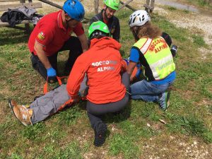 I medici del Soccorso Alpino a confronto a Vicovaro