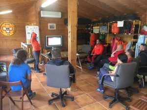 I medici del Soccorso Alpino a confronto a Vicovaro