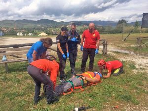 I medici del Soccorso Alpino a confronto a Vicovaro