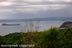 Valentano - Don Franco Magalotti - Veduta del lago di Bolsena