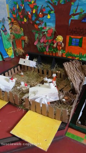 Viterbo - Lavori di fine anno dei bambini della scuola dell'infanzia sezione A e G dell'Ellera