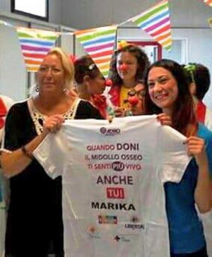I ragazzi dell'Asd Libertas Pilastro in visita a Pediatria 