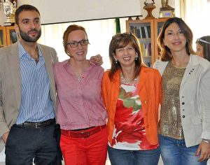 Donato Marano, Tiziana Cencioni, Marina Contino e Monia Morelli