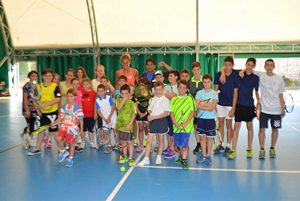 Sport - Tennis - La festa di fine corsi alla polisportiva Ischia di Castro