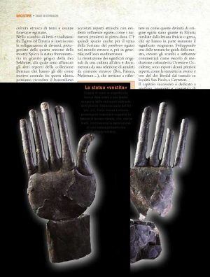 La mostra di Montalto "Etgizi Etruschi" sulle pagine di Archeo