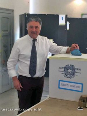 Ronciglione - Alessandro Giovagnoli al voto