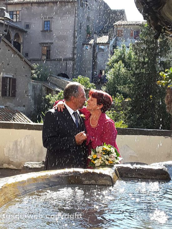 Bruno e Claudia sposi a Viterbo