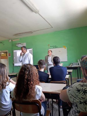Montefiascone - Alessandro Maurizi incontra gli studenti dell'Iiss "DallaChiesa"