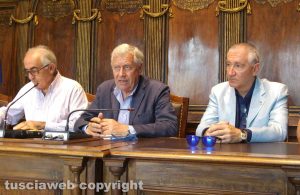 Alvaro Ricci, Leonardo Michelini e Livio Treta