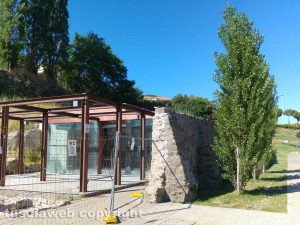 Viterbo - Il centro servizi chiuso a valle Faul